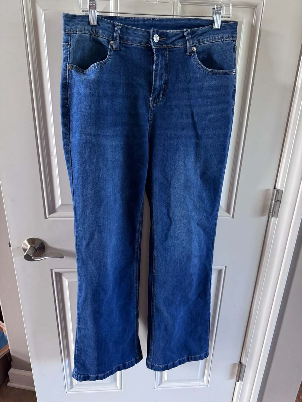 Jeans Women's Blue Denim Bootcut Pants Size L LC787378-5